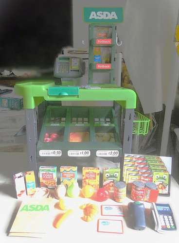 Asda supermarket play shop - supermarket,