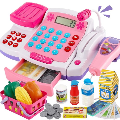 Buyger kids shopping toy till - kids,