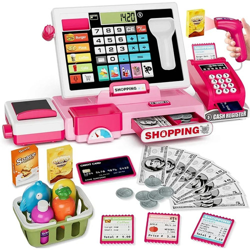 Kid cash register - kid, toy