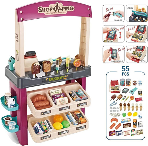 Kids ice cream - kids, set
