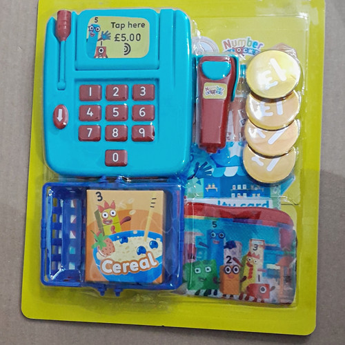 Toy cash register - register, till