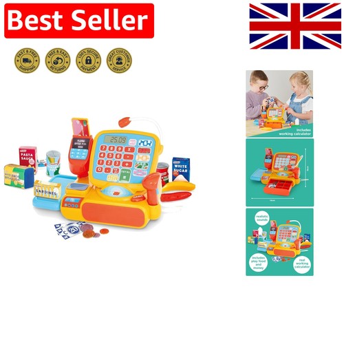Cash register toy shopping - cash, register.